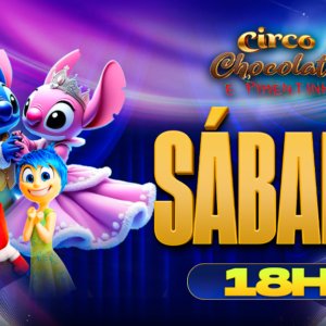 Ingresso Circo Chocolate e Pimentinha| Hidrolândia - GO | 11/04/2026 - Sábado 1ª Sessão